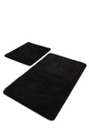 Acrylic Bathmat Set (2 Pieces) Havai - Black Black 359CHL2333 2