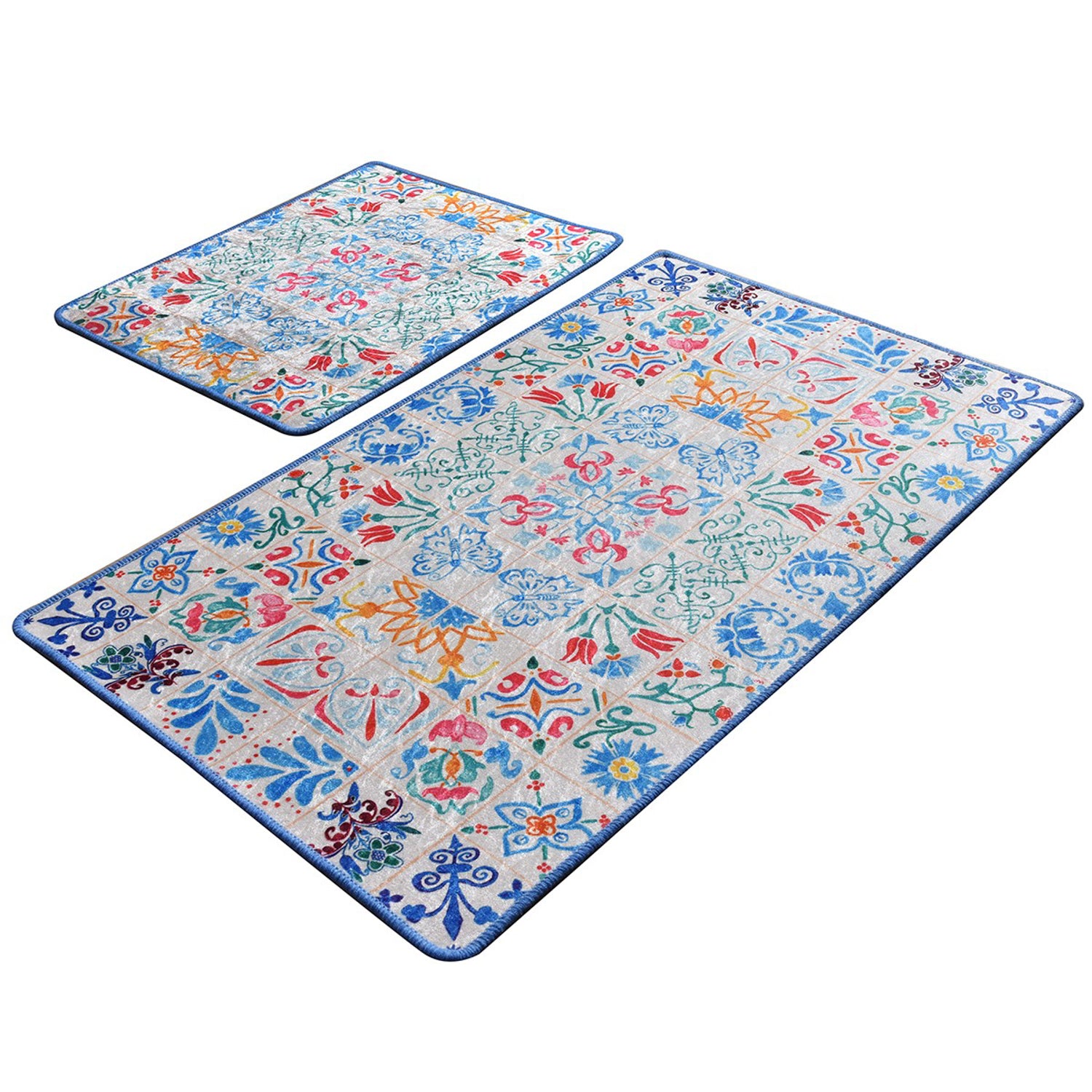 Bathmat Set (2 Pieces) Ceramica Multicolor 359CHL2370 2