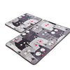 Bathmat Set (2 Pieces) Meow - Grey Multicolor 359CHL2376 2