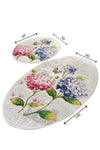 Bathmat Set (2 Pieces) Ortanca Multicolor 359CHL2396 3