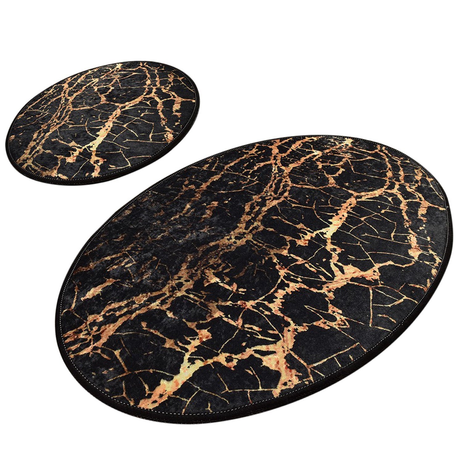 Bathmat Set (2 Pieces) Goldes Multicolor 359CHL2402 2