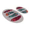 Bathmat Set (2 Pieces) Feather Djt Multicolor 359CHL2452 3