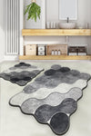 Bathmat Set (2 Pieces) Circle - Grey Grey
Light Grey
White 359CHL2567 1