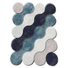 Bathmat Set (2 Pieces) Circle - Blue Blue
Dark Blue
White
Beige 359CHL2571 2