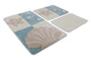 Acrylic Bathmat Set (3 Pieces) Deniz Yildizi - Blue Multicolor 359CHL3149 4