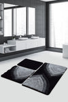 Acrylic Bathmat Set (3 Pieces) Stella - Anthracite Multicolor 359CHL3167 1