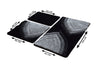 Acrylic Bathmat Set (3 Pieces) Stella - Anthracite Multicolor 359CHL3167 3