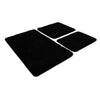 Acrylic Bathmat Set (3 Pieces) Havai - Black Black 359CHL3224 4