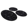 Bathmat Set (3 Pieces) Marble - Black Black
White 359CHL3242 3