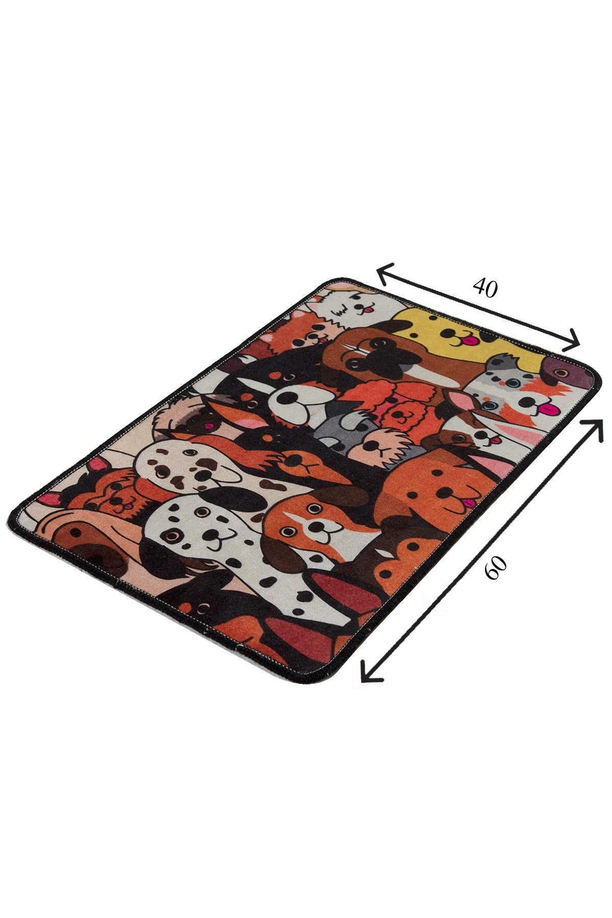 Bathmat Dogs (40 x 60) Multicolor 359CHL4168 3