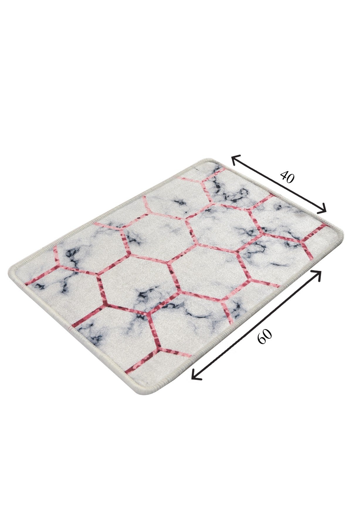 Bathmat Honeycomb (40 x 60) Multicolor 359CHL4171 3