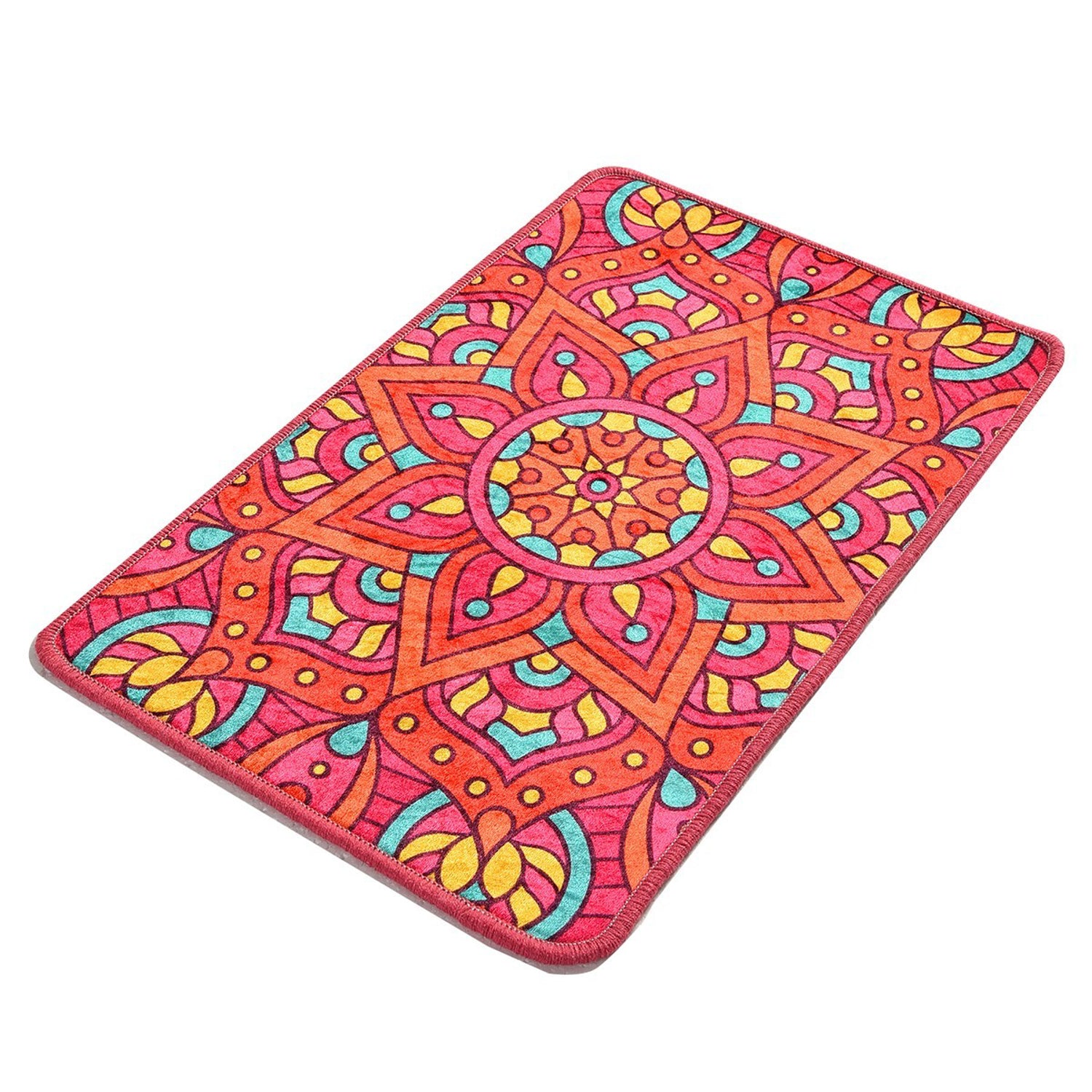 Bathmat Mandal - Multicolor (40 x 60) Multicolor 359CHL4177 2