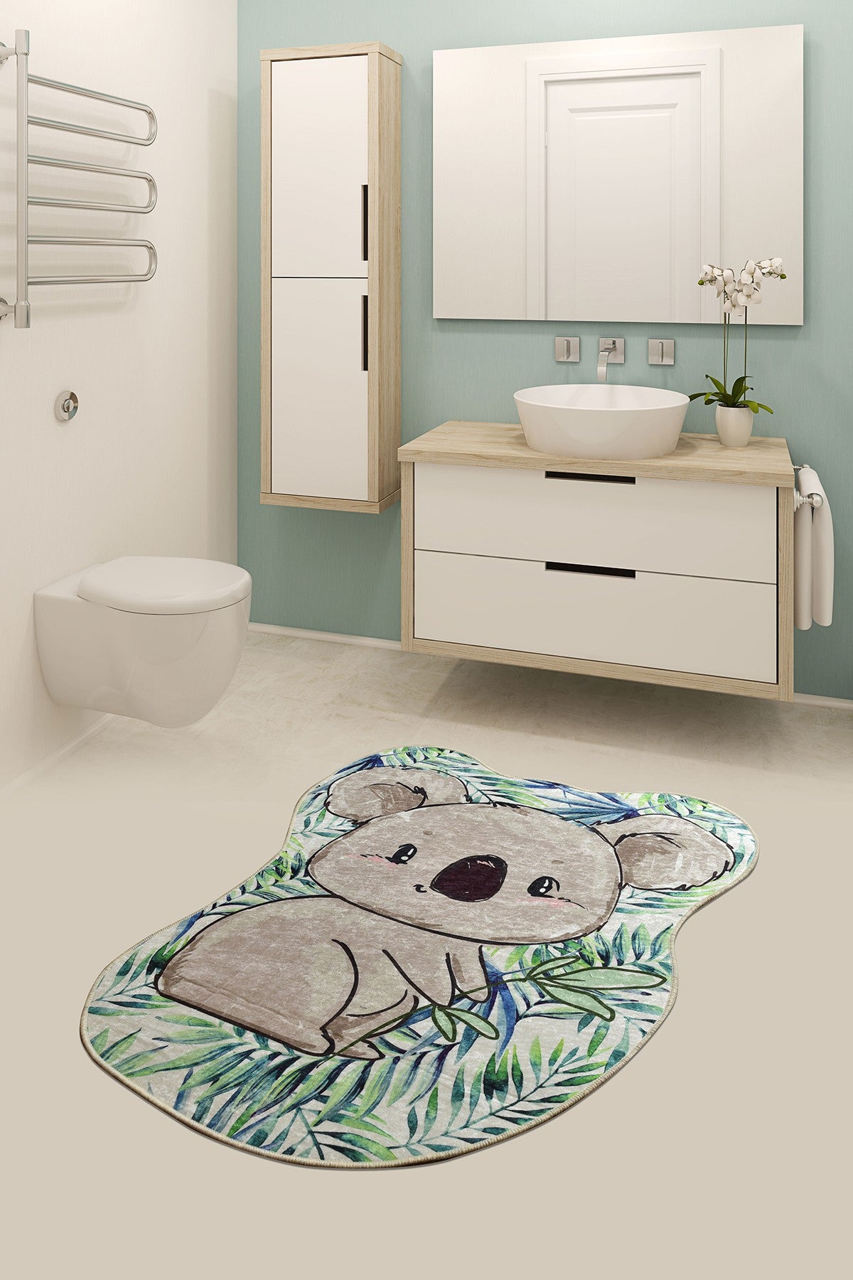 Bathmat Koala Shape Multicolor 359CHL4271 1