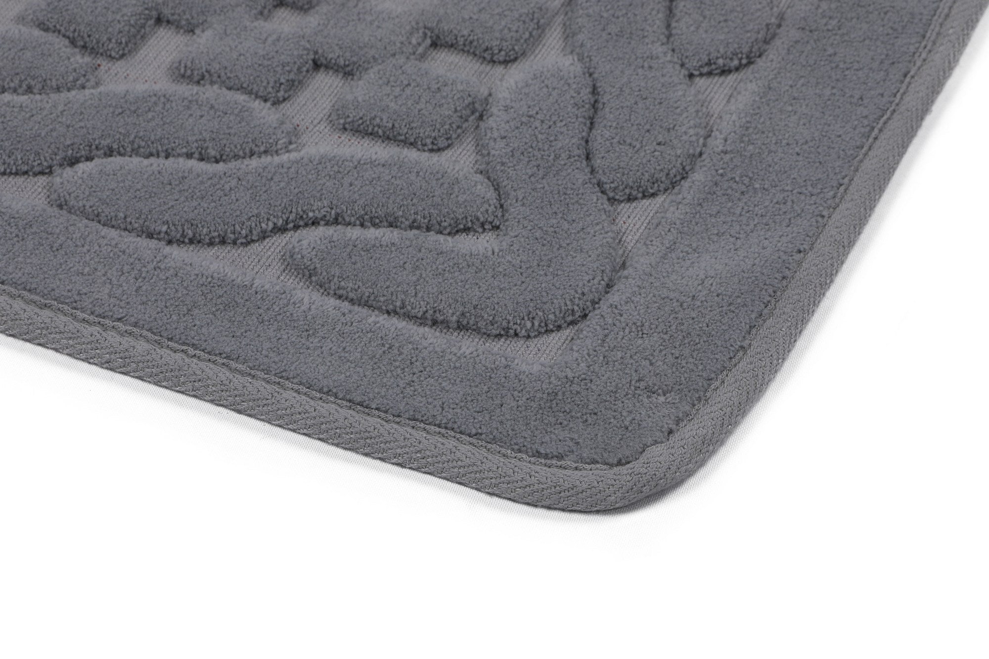 Bathmat Set (2 Pieces) Bambi Cotton - Grey Grey 359CHL4317 6