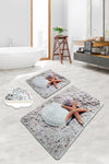 Bathmat Set (2 Pieces) Starfısh Multicolor 359CHL4493 1