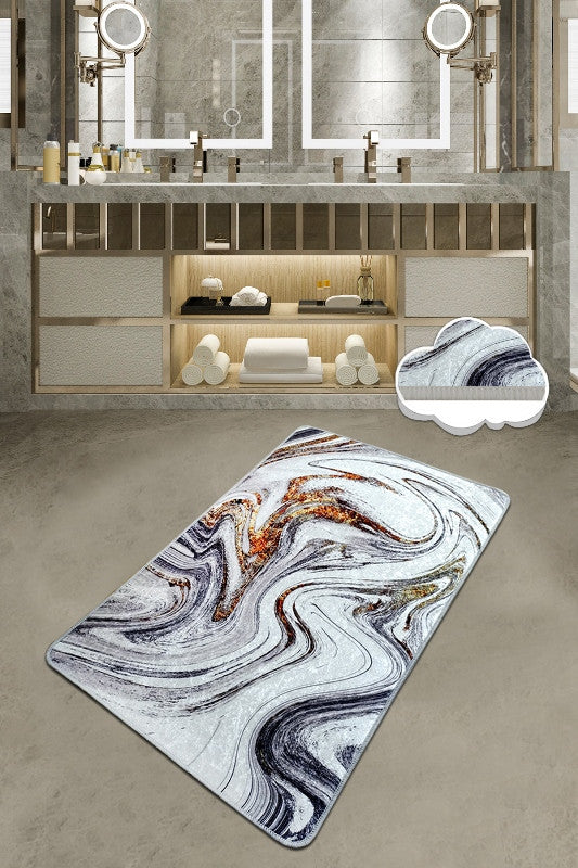 Bathmat Blur (70 x 120) Multicolor 359CHL4534 1