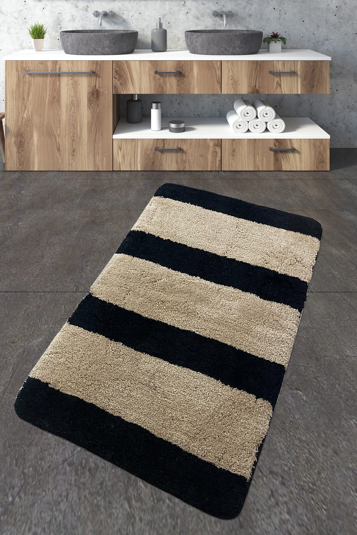 Acrylic Bathmat Ontale Multicolor 359CHL5369 1