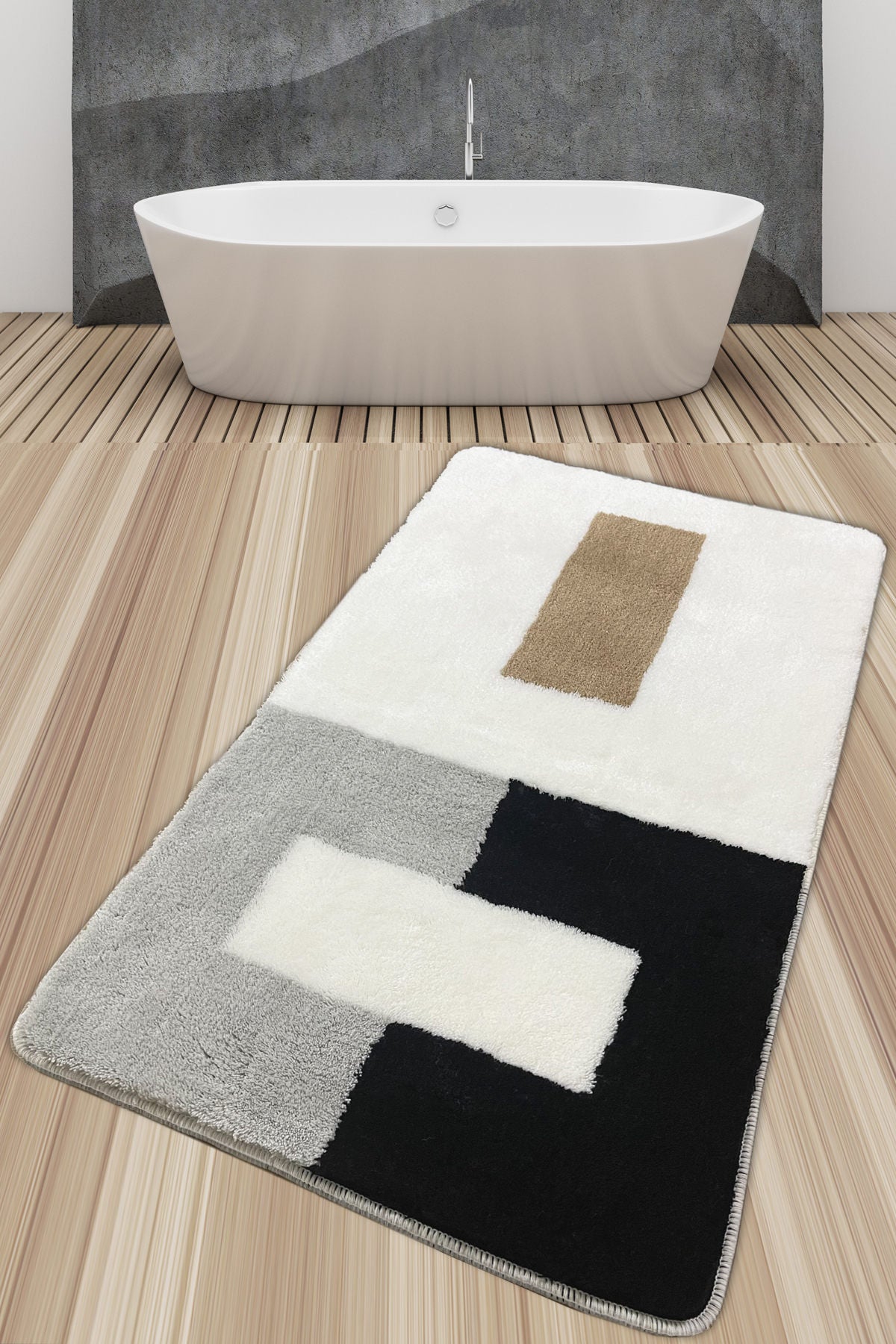 Acrylic Bathmat Roin Multicolor 359CHL5371 1