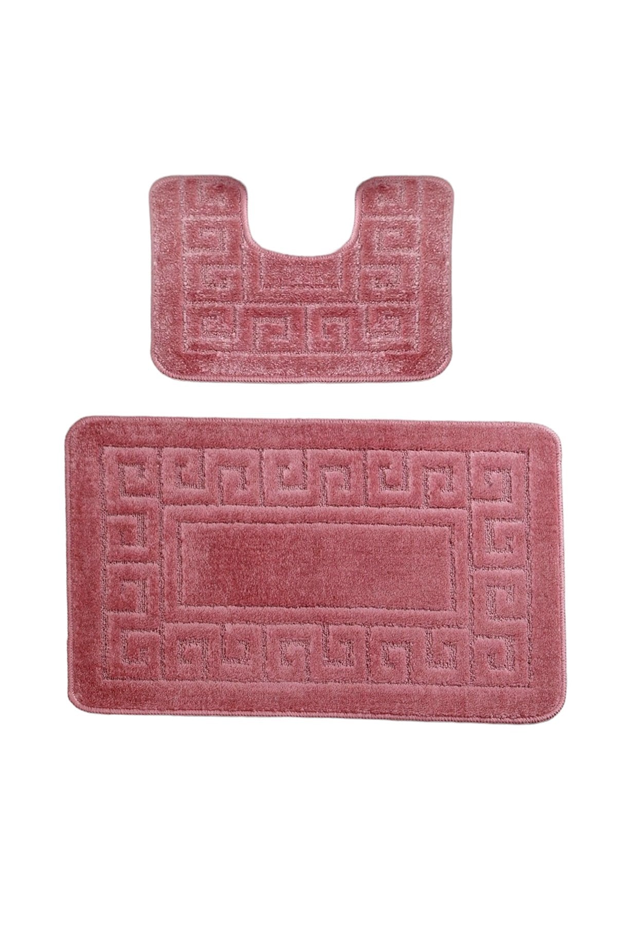 Bathmat Set (2 Pieces) Ethnic - Dusty Rose Dusty Rose 361CNF1141 3