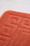 Bathmat Set (2 Pieces) Ethnic - Orange Orange 361CNF1147 2