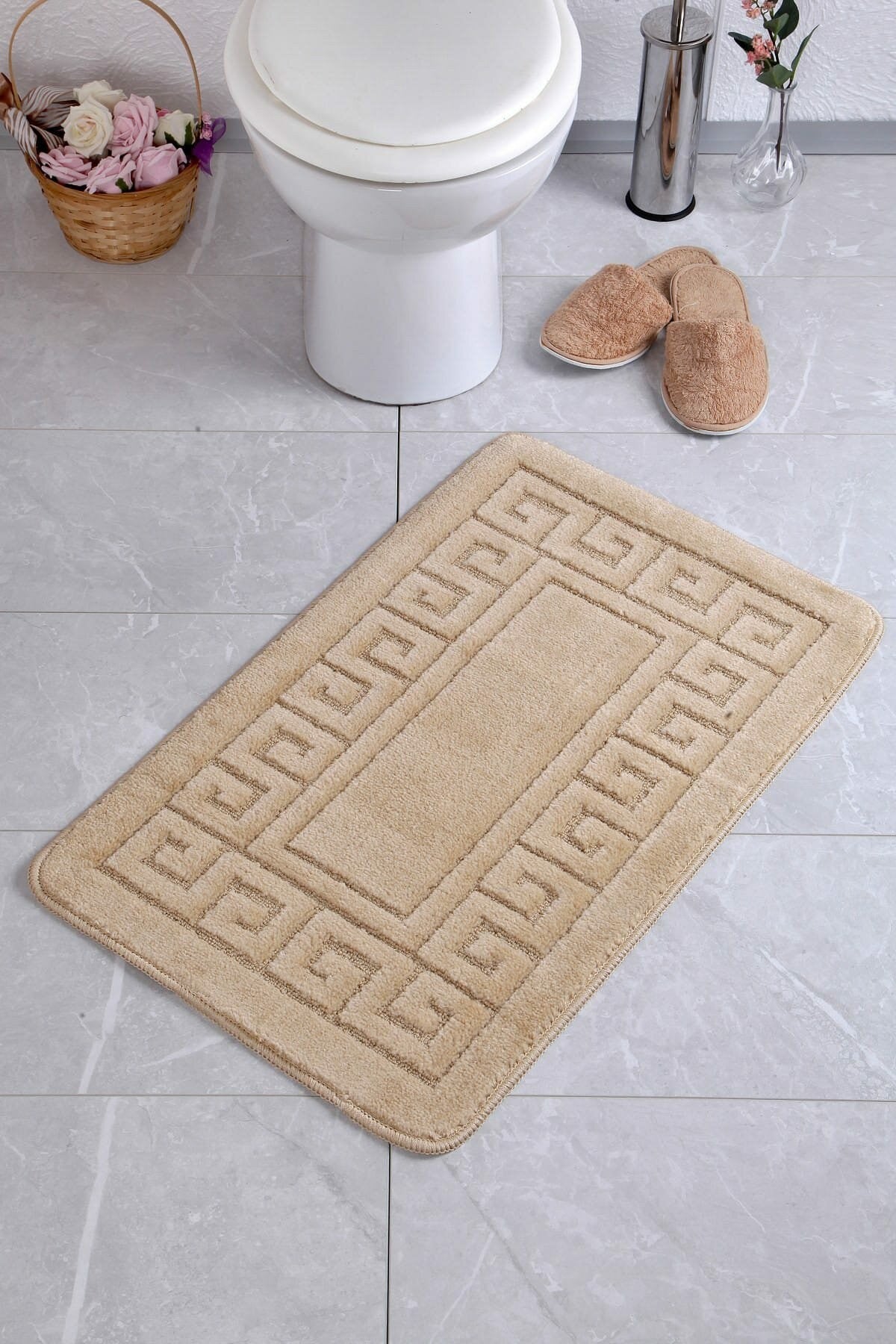 Bathmat Ethnic - Beige Beige 361CNF1151 1