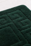 Bathmat Ethnic - Green Green 361CNF1152 2