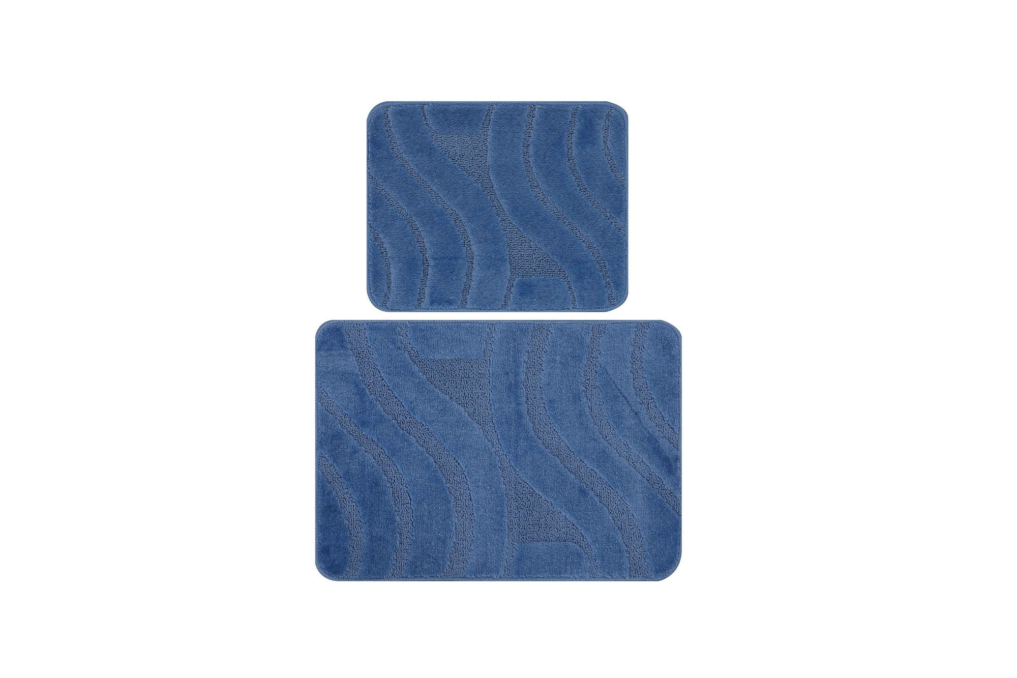 Bathmat Set (2 Pieces) Symphony - Blue Blue 361CNF1171 2