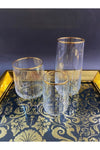 Paşabahçe Nova 18 Pc Gilded Water Set 5