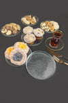 Digithome Rexy 6-Piece Glass Cake Plate 16 Cm - AKC523 C320.045 2