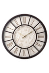 Mudo Home Paula Brown Wall Clock 50cm 1