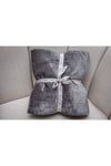 MEYHOME Wellsoft Plush TV Blanket (150x200 Cm) Anthracite 1