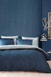 Yataş Arch Double Satin Duvet Cover Set - Navy Blue 1