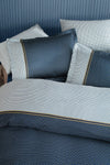 Yataş Arch Double Satin Duvet Cover Set - Navy Blue 3