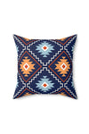 FUS BLUE Etnic Patterned 4-Piece Cushion Pillow Cover Set 7