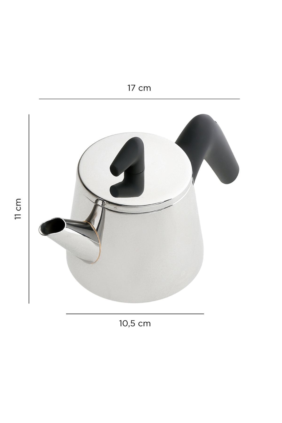 Jumbo Ground Midi Steel Teapot 3