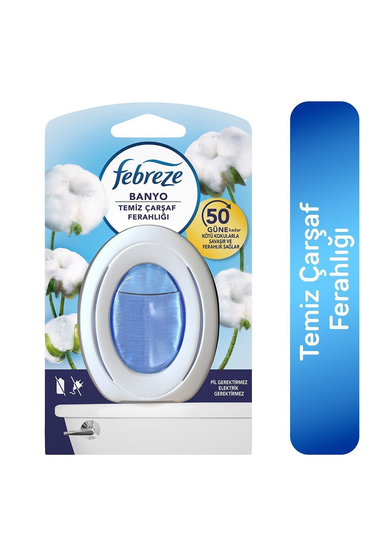 Febreze Air Freshener Bathroom Room Scent Fresh Linen 1