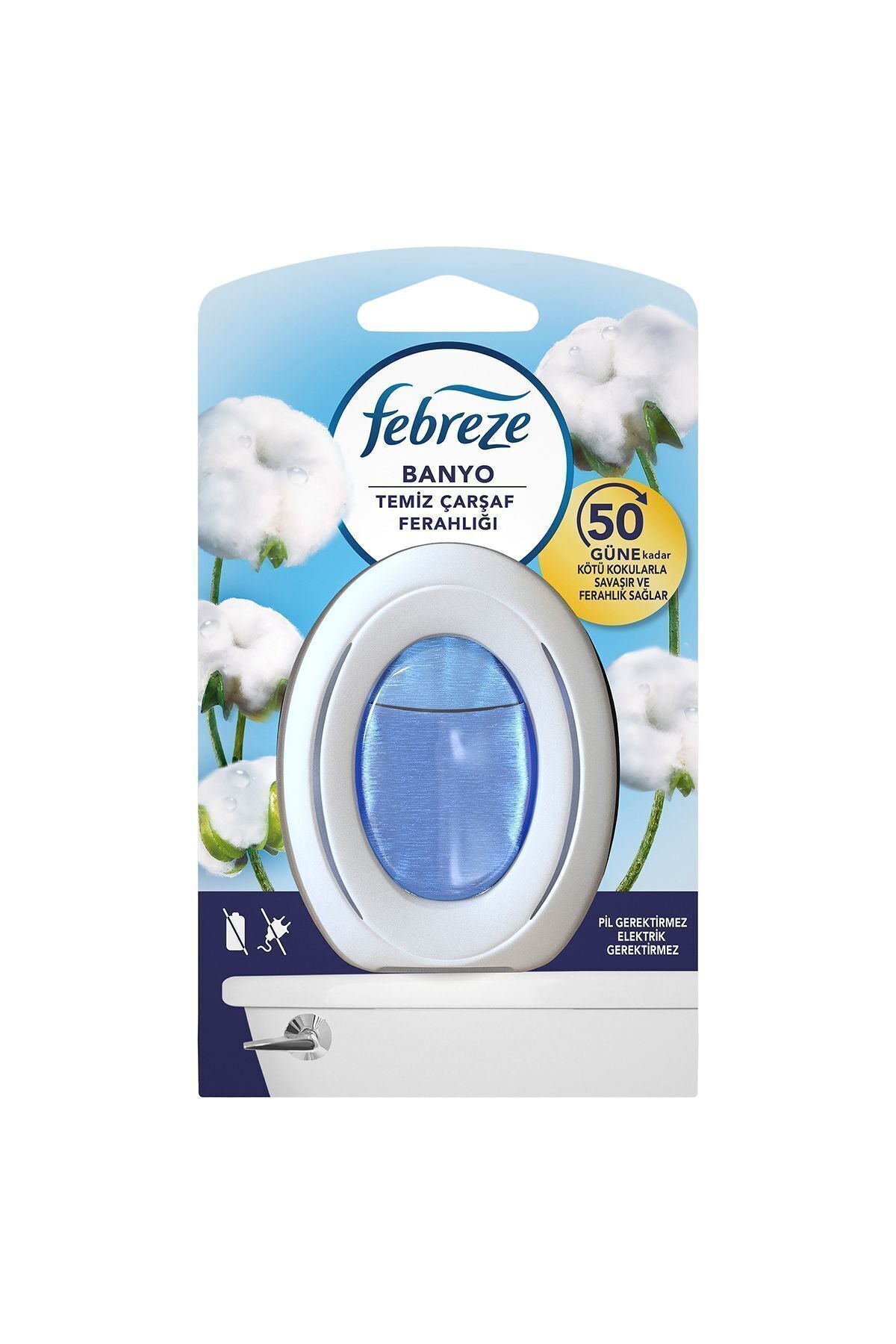 Febreze Air Freshener Bathroom Room Scent Fresh Linen 2