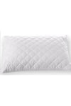 AYHOME 4 Pieces Quilted Waterproof Pillow Protector Cotton White 50x70 3