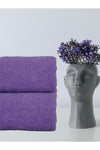 Şelale Can 2-Piece Extra Soft, Water Absorbent 50x85 Purple Hand/Face/Head Towel Set 300 Grams 4