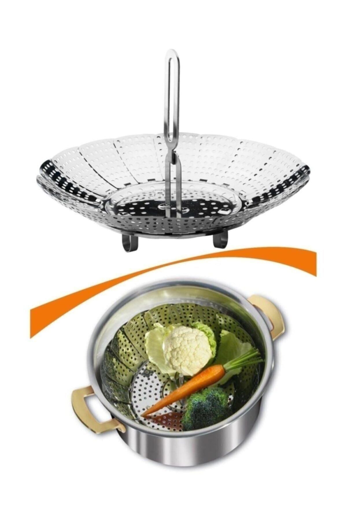 BigSale Foldable Steam Vegetable Cooking Basket 2