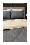 Alla Turca Lux Sleep Set - Double Size - Fitted Sheet - 4 Pillowcases - Special Bag Anthracite/Cream 5