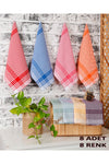 Softest 8 Pieces 8 Colors 50x70 Kitchen Towel, Dish Drying Cloth, Napkin, Serving Napkin 1