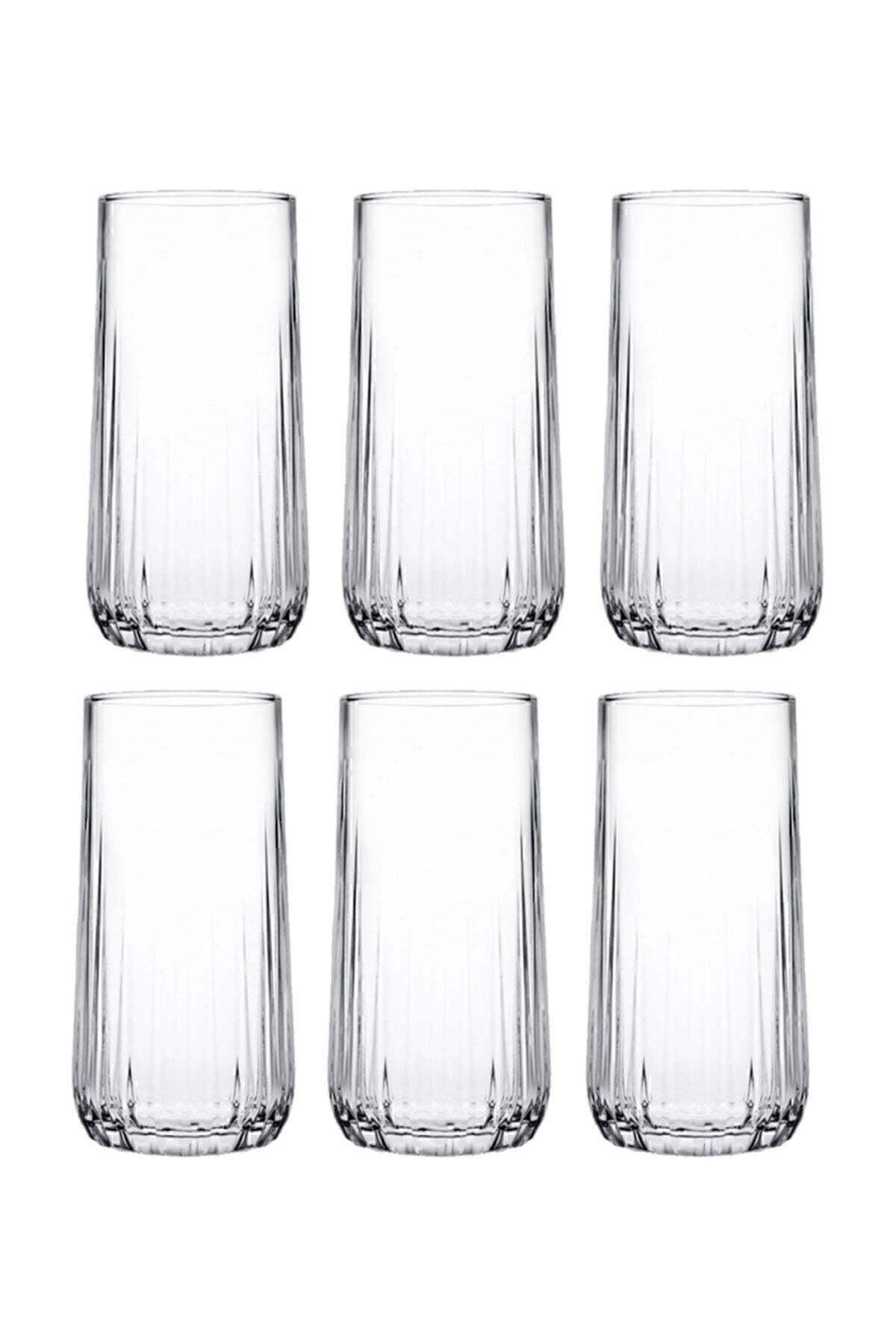 Paşabahçe Nova 6-Piece Water Glass Set, Beverage Glass, Long Water Glass 420695 2