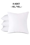 BK Exclusive 4 Pieces Cushion Inner Pillow (45cm*45cm) 1st Quality 1