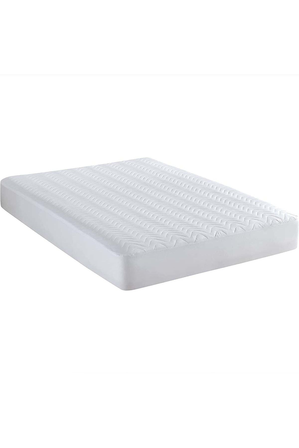 Faiend Micro Fitted Full Edge Waterproof Single Double White Mattress Protector Sheet 7