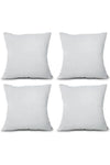 İzgi Concept Premium Cushion Inner Pillow 4 Pieces Ultra Full Fiber Filled Cushion Pillow Size Options 2