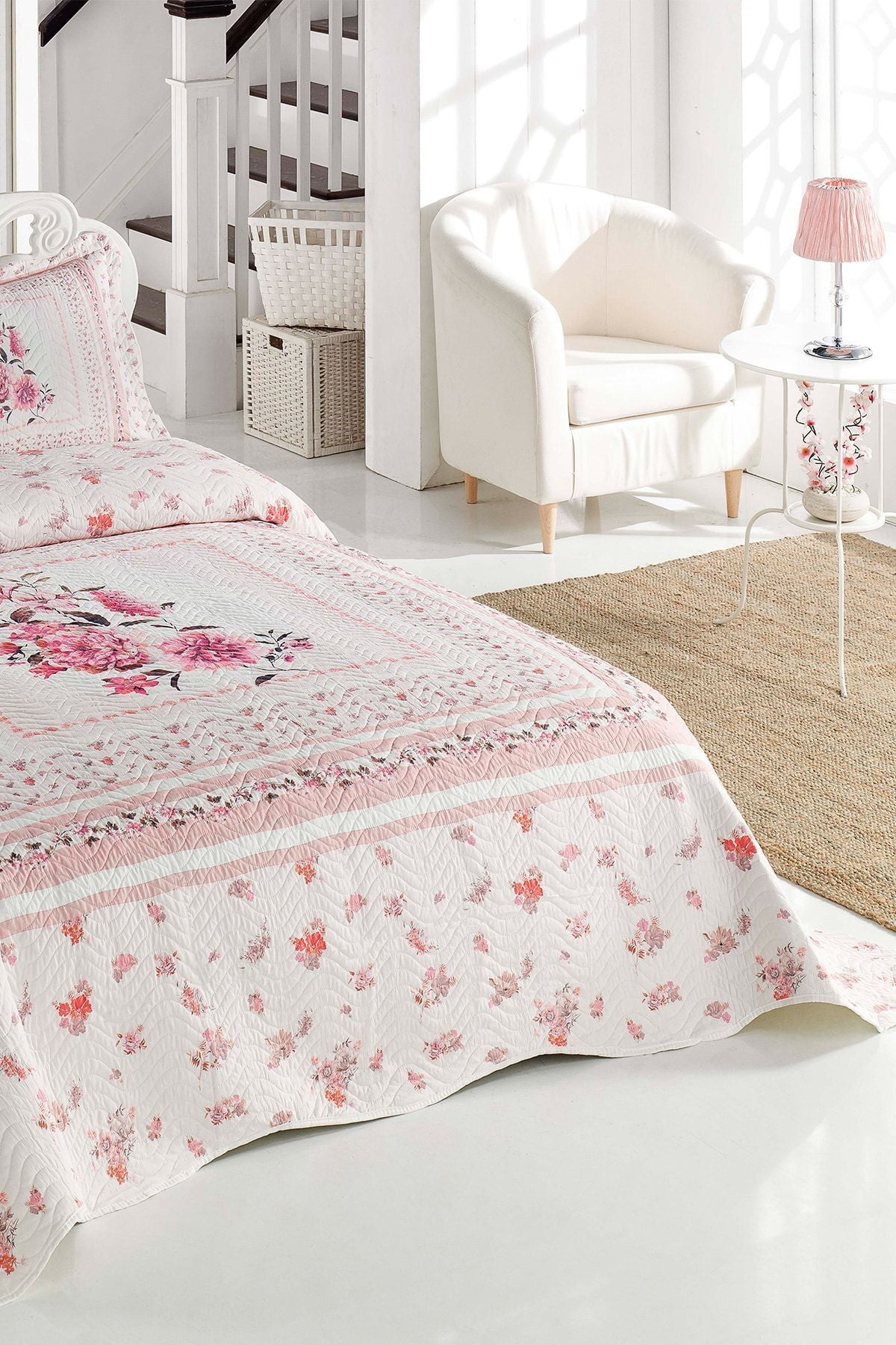 Örtüm Double Microfiber Quilted Bedspread Thalia 2