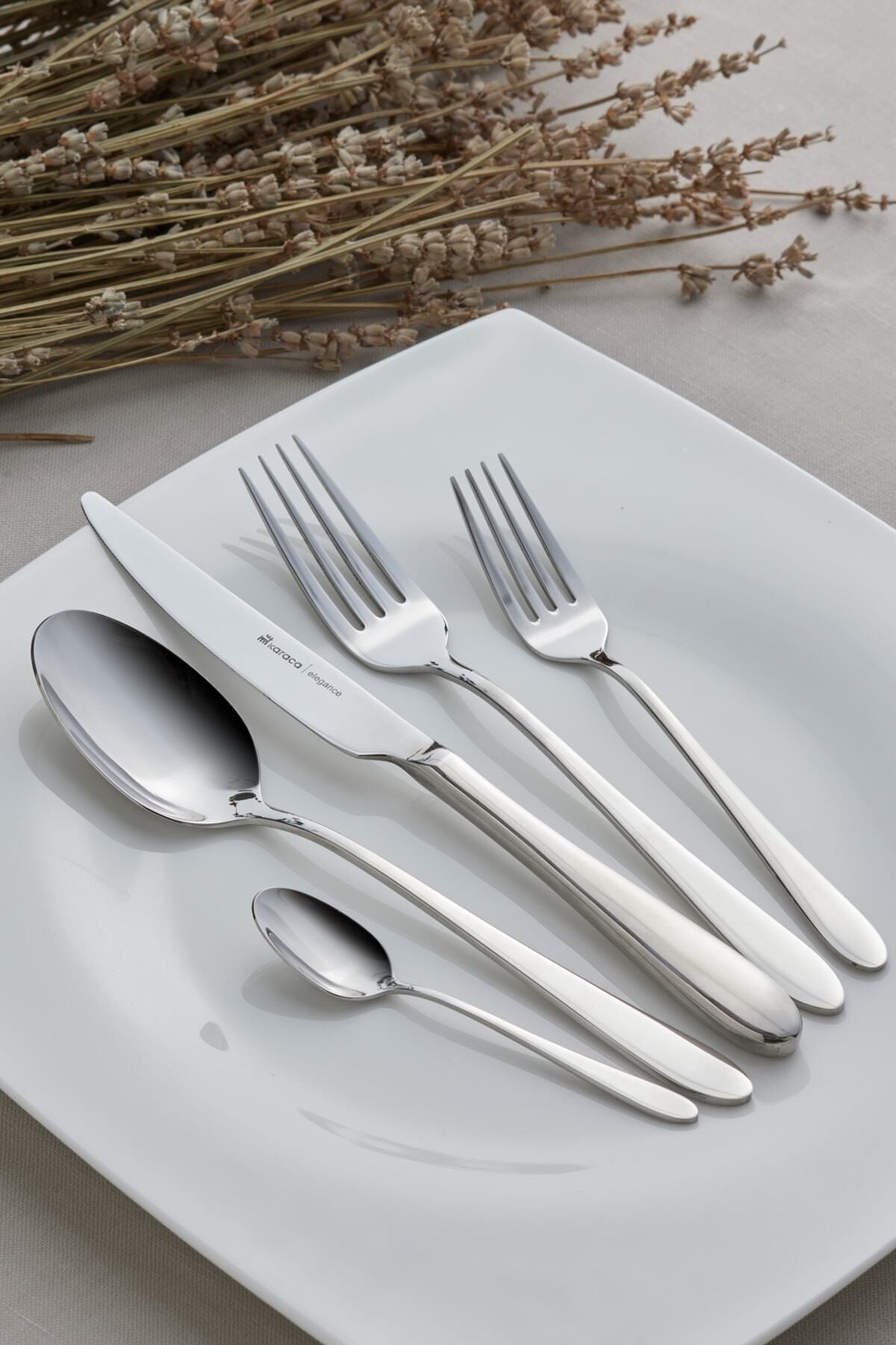 Karaca Silas 60 Piece 12 Person Elegance Cutlery Set 1