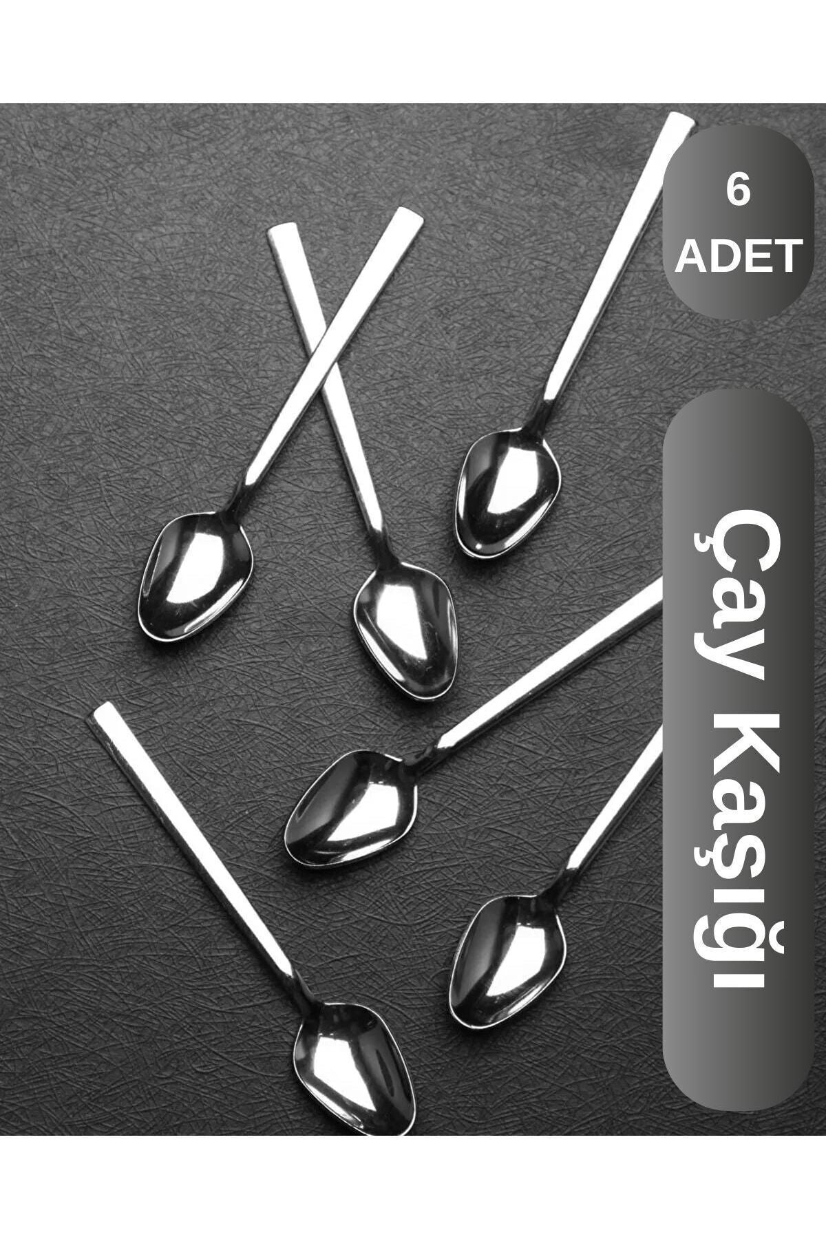 Viyalente 6 Piece Luxury Steel Tea Spoon W-6li Classic 1