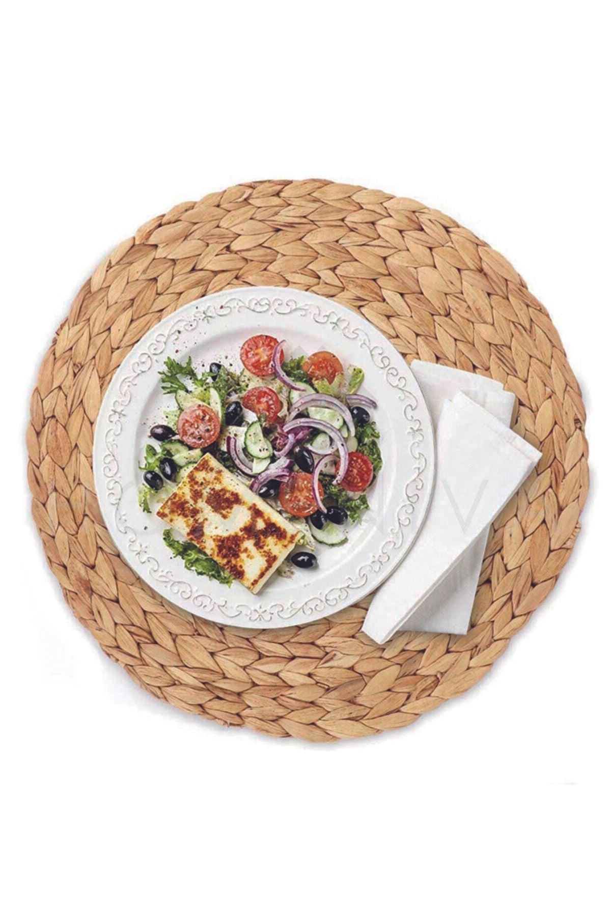 MIEN Ikea Soare Woven Rattan Placemat 2